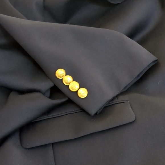 Lauren Ralph Lauren NWOT Navy Wool Blazer - Picture 12 of 13